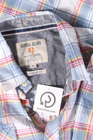 Ανδρικό πουκάμισο Garcia Jeans, Μέγεθος XL, Χρώμα Πολύχρωμο, Τιμή 6,73 €