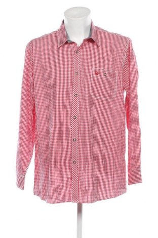 Мъжка риза Giesswein, Размер XL, Цвят Червен, Цена 8,25 лв.