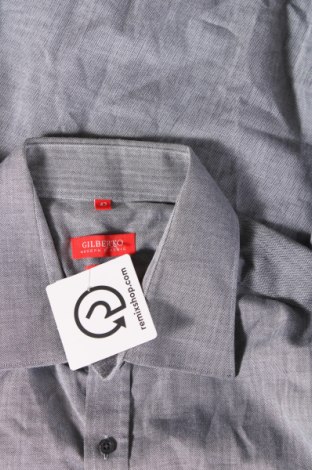 Ανδρικό πουκάμισο Gilberto, Μέγεθος L, Χρώμα Γκρί, Τιμή 4,66 €