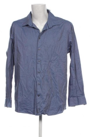 Мъжка риза Gino Marcello, Размер 3XL, Цвят Син, Цена 24,48 лв.