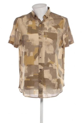Ανδρικό πουκάμισο Guess, Μέγεθος L, Χρώμα  Μπέζ, Τιμή 38,35 €