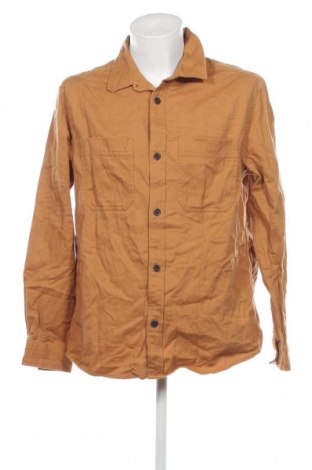 Мъжка риза H&M, Размер L, Цвят Кафяв, Цена 9,28 лв.
