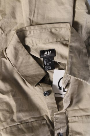 Cămașă de bărbați H&M, Mărime S, Culoare Bej, Preț 14,31 Lei