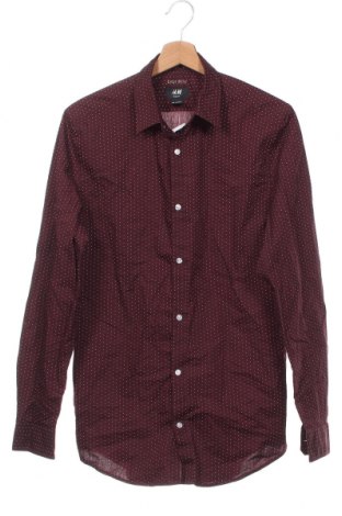 Мъжка риза H&M, Размер S, Цвят Червен, Цена 4,35 лв.