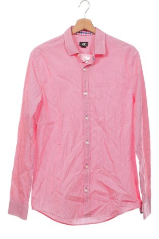 Herrenhemd H&M, Größe M, Farbe Rosa, Preis 4,24 €