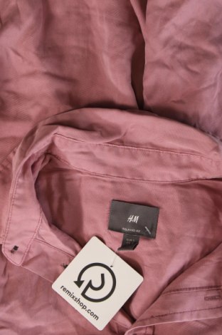 Herrenhemd H&M, Größe S, Farbe Rosa, Preis 4,04 €