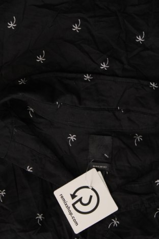 Мъжка риза H&M, Размер S, Цвят Черен, Цена 10,15 лв.