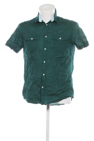 Herrenhemd H&M, Größe M, Farbe Grün, Preis 11,50 €