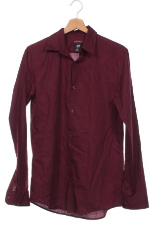 Ανδρικό πουκάμισο H&M, Μέγεθος S, Χρώμα Κόκκινο, Τιμή 2,69 €