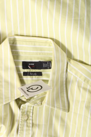Herrenhemd H&M, Größe M, Farbe Grün, Preis 9,00 €