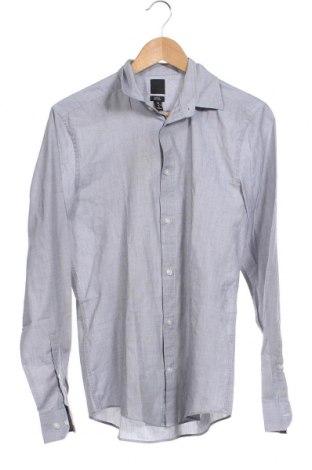 Мъжка риза H&M, Размер M, Цвят Сив, Цена 29,01 лв.