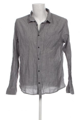 Ανδρικό πουκάμισο H&M, Μέγεθος XL, Χρώμα Γκρί, Τιμή 7,18 €