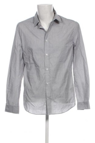 Ανδρικό πουκάμισο H&M, Μέγεθος L, Χρώμα Γκρί, Τιμή 7,18 €