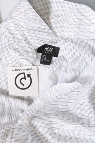 Мъжка риза H&M, Размер M, Цвят Бял, Цена 29,00 лв.