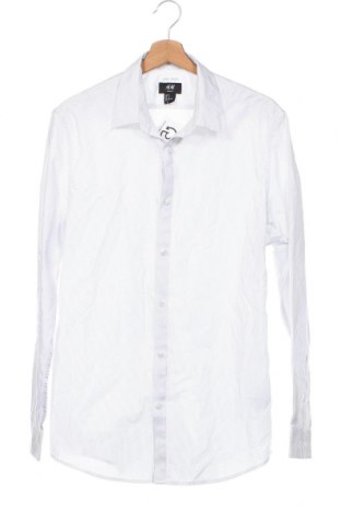 Ανδρικό πουκάμισο H&M, Μέγεθος M, Χρώμα Λευκό, Τιμή 17,94 €