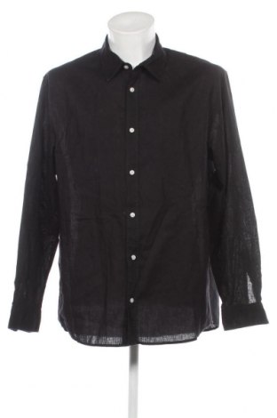 Мъжка риза H&M, Размер XL, Цвят Черен, Цена 29,01 лв.