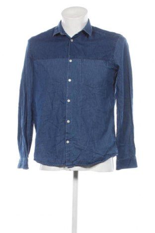 Ανδρικό πουκάμισο H&M, Μέγεθος M, Χρώμα Μπλέ, Τιμή 9,87 €