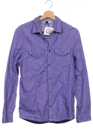 Ανδρικό πουκάμισο H&M Divided, Μέγεθος S, Χρώμα Βιολετί, Τιμή 3,41 €
