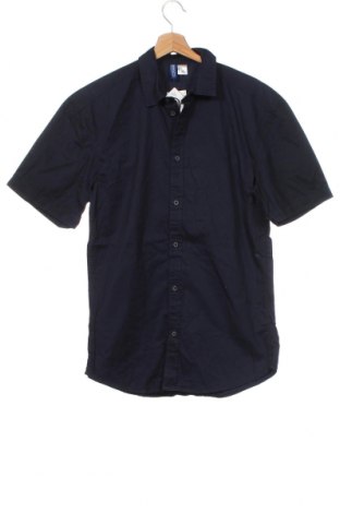 Мъжка риза H&M Divided, Размер S, Цвят Син, Цена 27,60 лв.