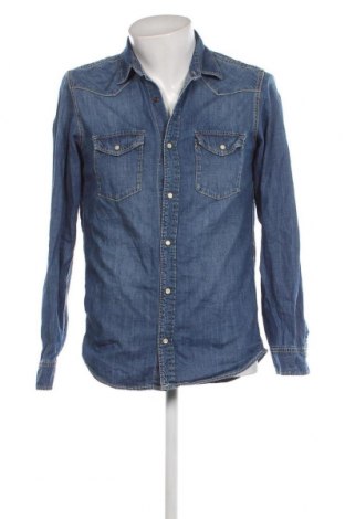 Herrenhemd H&M L.O.G.G., Größe S, Farbe Blau, Preis 20,18 €