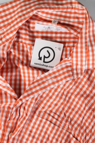 Herrenhemd Haupt, Größe M, Farbe Orange, Preis € 4,73