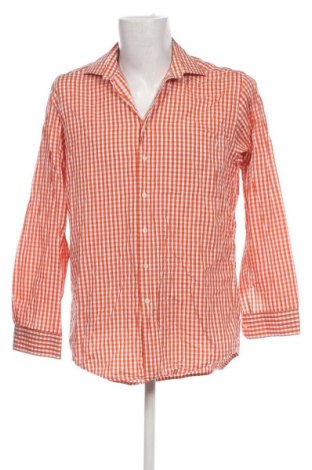 Ανδρικό πουκάμισο Haupt, Μέγεθος M, Χρώμα Πορτοκαλί, Τιμή 4,21 €