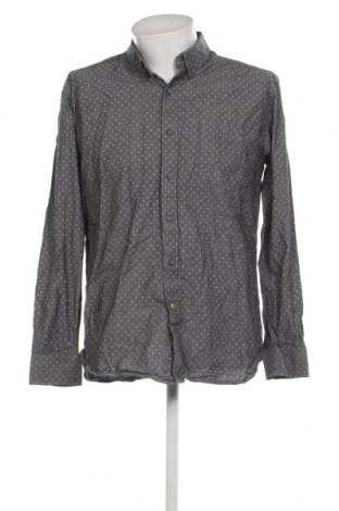 Мъжка риза Hilfiger Denim, Размер XL, Цвят Сив, Цена 75,00 лв.