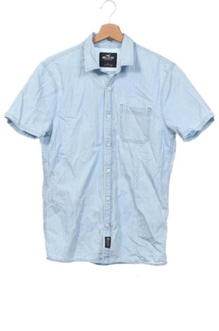 Мъжка риза Hollister, Размер S, Цвят Син, Цена 34,00 лв.
