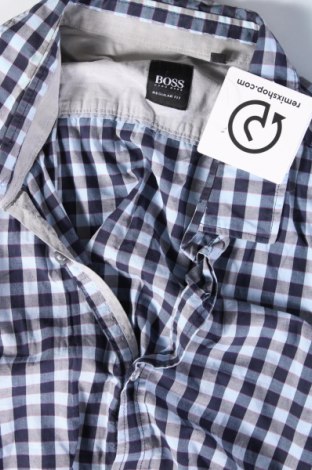 Ανδρικό πουκάμισο Hugo Boss, Μέγεθος L, Χρώμα Πολύχρωμο, Τιμή 50,23 €