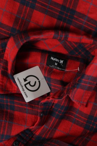 Мъжка риза Hurley, Размер M, Цвят Червен, Цена 43,40 лв.