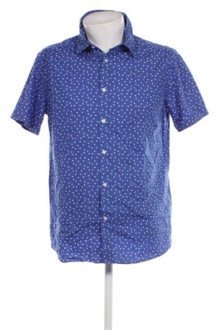 Ανδρικό πουκάμισο Identic, Μέγεθος L, Χρώμα Μπλέ, Τιμή 8,97 €