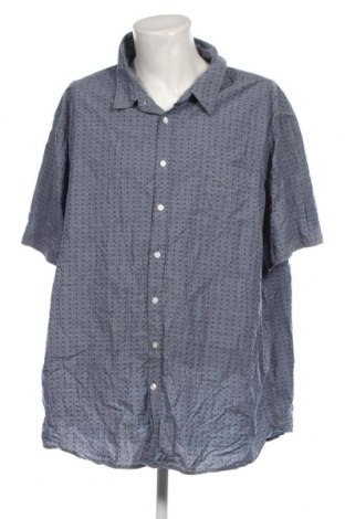 Ανδρικό πουκάμισο Identic, Μέγεθος 5XL, Χρώμα Μπλέ, Τιμή 10,23 €