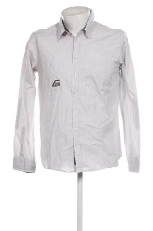 Ανδρικό πουκάμισο Identic, Μέγεθος M, Χρώμα Γκρί, Τιμή 3,59 €