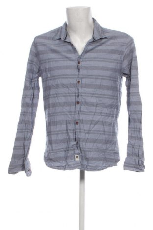 Ανδρικό πουκάμισο Jack & Jones, Μέγεθος L, Χρώμα Μπλέ, Τιμή 4,00 €