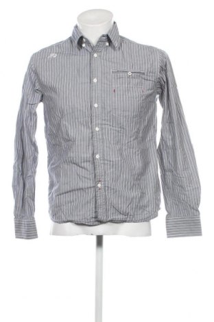 Ανδρικό πουκάμισο Jack & Jones, Μέγεθος M, Χρώμα Γκρί, Τιμή 4,21 €