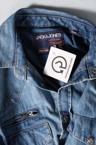 Мъжка риза Jack & Jones, Размер S, Цвят Син, Цена 5,44 лв.