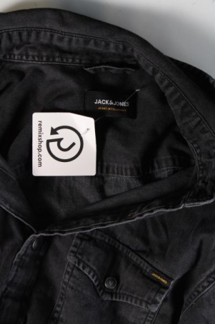 Herrenhemd Jack & Jones, Größe L, Farbe Grau, Preis 23,66 €