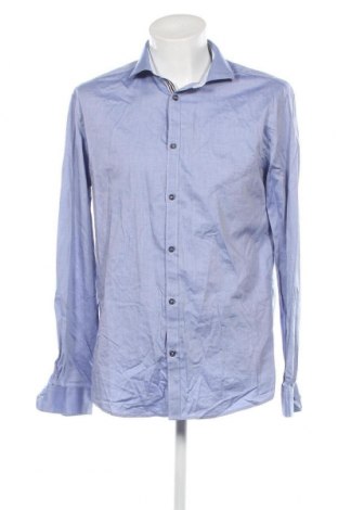 Ανδρικό πουκάμισο Jack & Jones PREMIUM, Μέγεθος XL, Χρώμα Μπλέ, Τιμή 21,03 €