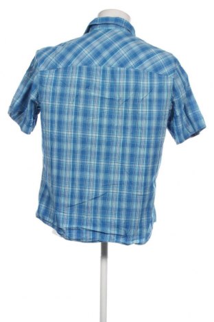 Herrenhemd Jack Wolfskin, Größe M, Farbe Blau, Preis € 17,37