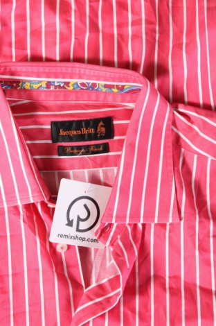 Мъжка риза Jacques Britt, Размер XL, Цвят Розов, Цена 34,00 лв.
