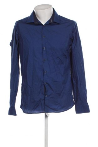 Ανδρικό πουκάμισο Jake*s, Μέγεθος L, Χρώμα Μπλέ, Τιμή 12,62 €
