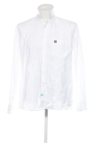 Ανδρικό πουκάμισο Jan Vanderstorm, Μέγεθος L, Χρώμα Λευκό, Τιμή 12,62 €