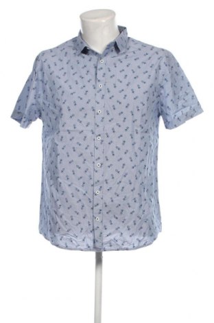 Ανδρικό πουκάμισο Jbc, Μέγεθος L, Χρώμα Μπλέ, Τιμή 10,76 €