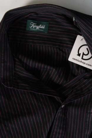 Мъжка риза Kingfield, Размер XL, Цвят Черен, Цена 10,15 лв.