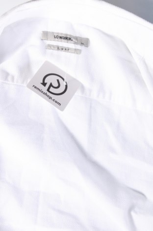 Ανδρικό πουκάμισο LC Waikiki, Μέγεθος XXL, Χρώμα Λευκό, Τιμή 14,84 €