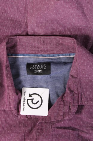 Herrenhemd LOWES, Größe M, Farbe Lila, Preis € 12,73