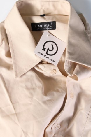 Мъжка риза Larusso, Размер L, Цвят Бежов, Цена 11,60 лв.