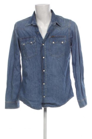 Ανδρικό πουκάμισο Lee, Μέγεθος XL, Χρώμα Μπλέ, Τιμή 34,02 €