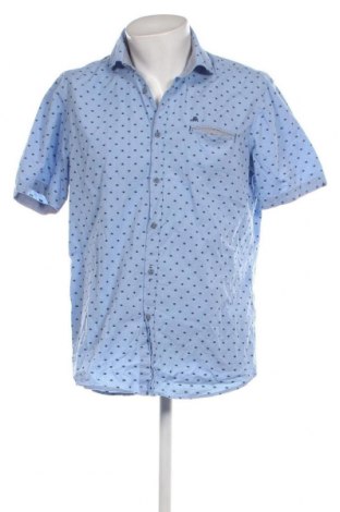 Ανδρικό πουκάμισο Lerros, Μέγεθος L, Χρώμα Μπλέ, Τιμή 12,62 €
