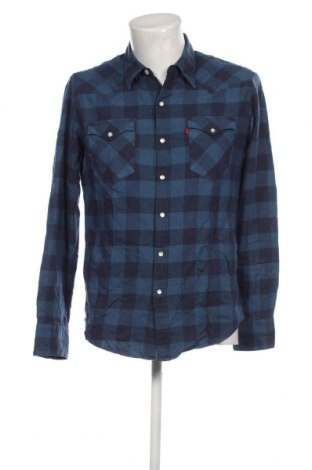 Ανδρικό πουκάμισο Levi's, Μέγεθος M, Χρώμα Μπλέ, Τιμή 28,92 €